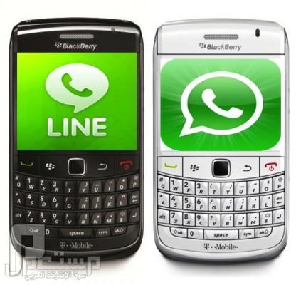 مقارنة بين تطبيق Line تثبت افضلية على Whatsapp