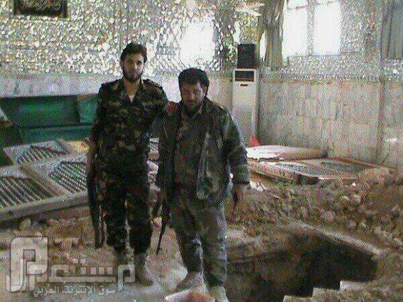 بالصور.. شبيحة الأسد ينبشون قبر الصحابي "حُجْر بْن عَدِيٍّ