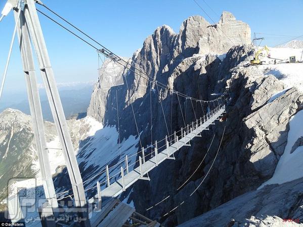 بالصور.. "أخطر جسر مشاة في العالم" بالنمسا