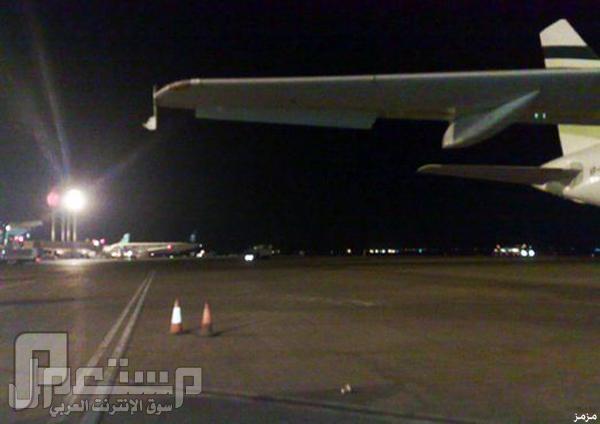 اصطدام عربة خدمة بطائرة يكشف عدم وجود كاميرات مراقبة بمطار الملك خالد الدول