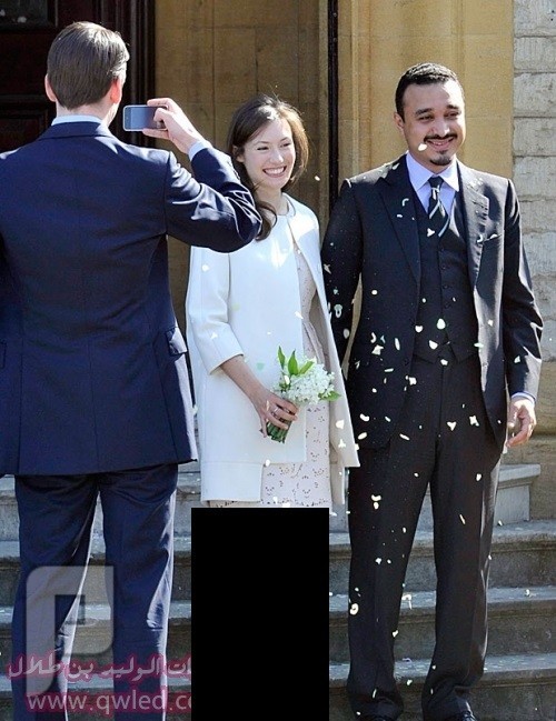 زواج الأمير خالد بن بندر بن سلطان من ابنة دوق بريطاني مستعمل