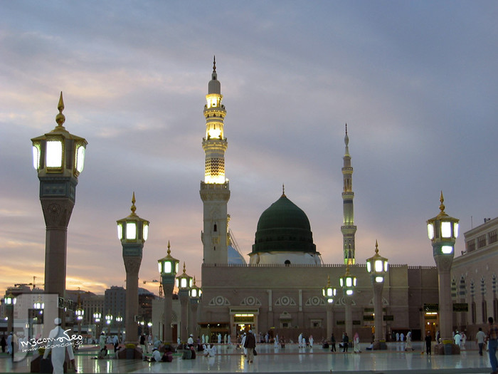 زحمة زوار المسجد النبوي في يوم 15 من حج 1436 هجري