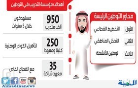 3 محاور رئيسة للتوطين