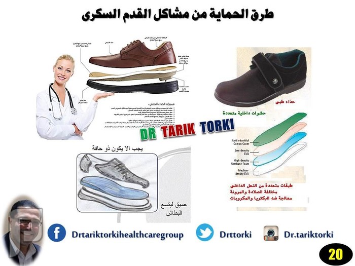 طرق الحماية من مشاكل القدم السكرى | دكتور طارق تركى