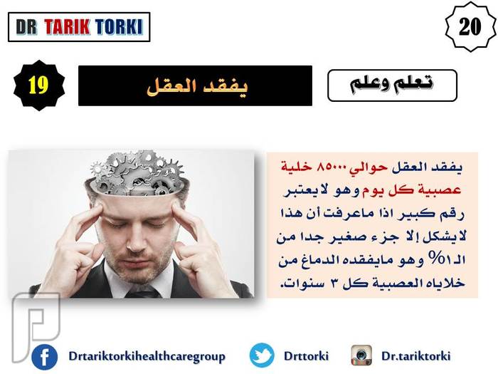 20 حقيقة مذهلة عن الدماغ البشري تعرف عليها الان | دكتور طارق تركى