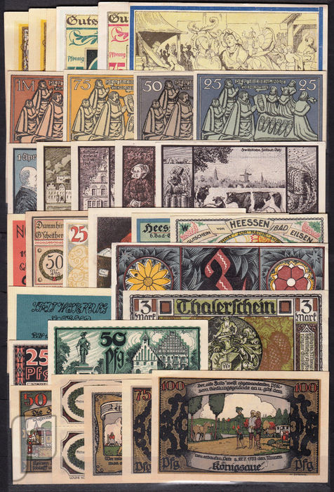 مجموعات عملات المانيه نوت جلد - 1920-جمال وندرة