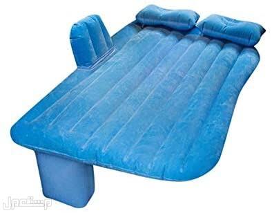 سرير للمقعد الخلفي للسيارة قابل للنفخ مع وسادتين