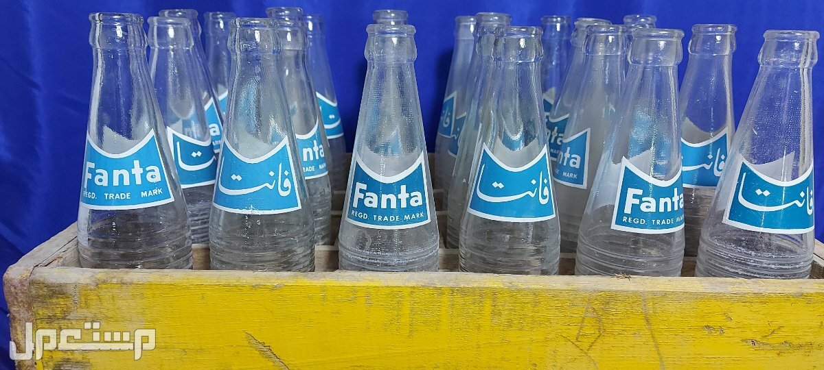 تراثية نادرة وشحيحة صندوق فانتا خشب الصندوق العدد24حبه