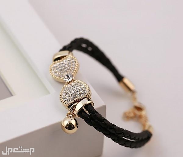 انسيالات كريستال رقيقة موضة 2022 لمختلف المناسبات اللون الأسود مميز في اكسسوارات 2022