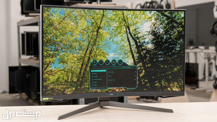 تعرف على أفضل شاشات الكمبيوتر 2022 شاشة Samsung LC32G75TQSNXZA