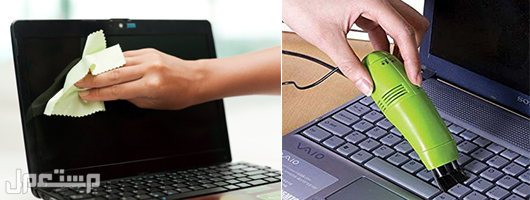 5 نصائح مهمة للمحافظة على اللاب توب الخاص بك في البحرين تنظيف لوحة المفاتيح
