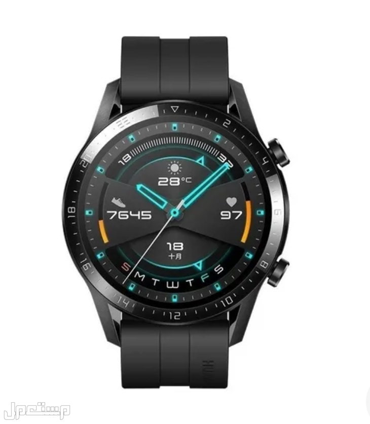 تعرف على أفضل ساعات ذكية للدراسة والعمل في الكويت Huawei Watch GT 2 Sport 1.39 "46mm