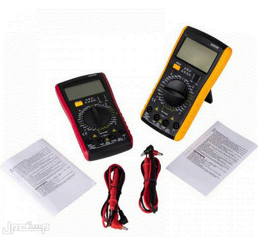 جهاز قياس كهرباء رقمي متعدد بشاشة ديجيتال لقياس الجهد والفولت