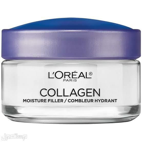 افضل كريمات كولاجين للوجه والتجاعيد لعام 2022 كريم كولاجين لوريال باريس L'ORÉAL PARIS Collagen Moisture Filler Facial Day-Nigh