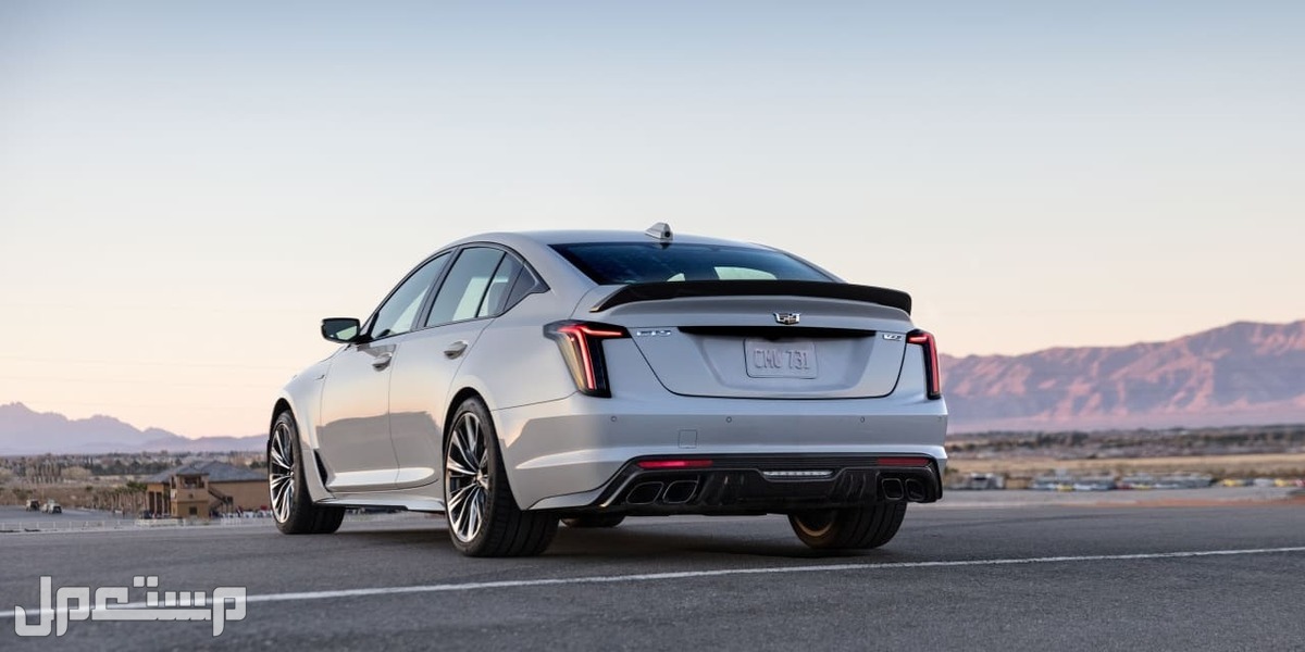 كاديلاك ct5-v بلاك وينج 2022 مواصفات - اسعار - صور كاديلاك ct5-v بلاك وينج من الخلف