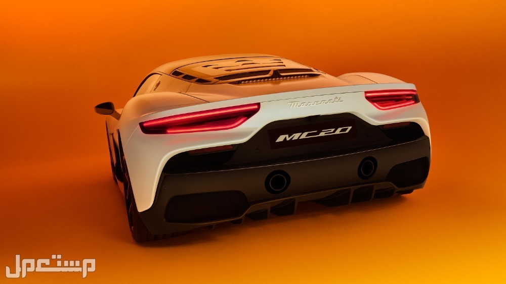 مازيراتي MC20 2022 مواصفات - صور مازيراتي MC20  من الخلف