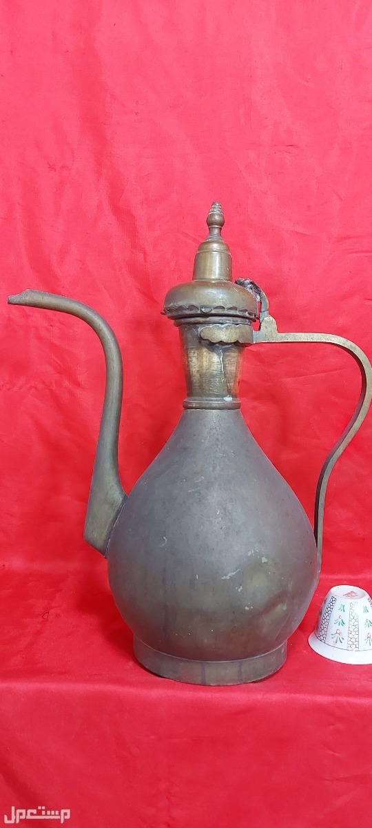 مصب تراثي قديم نحاس اصفر لامع