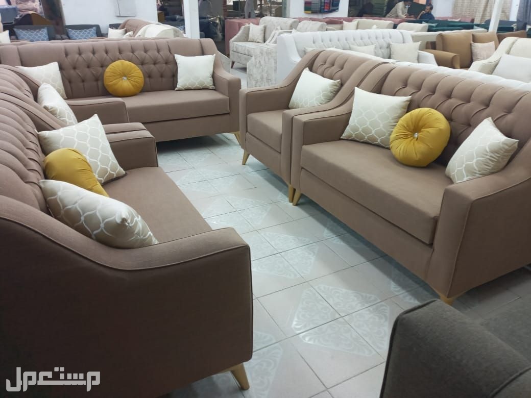 كنب جديد مويلات راقية اطقم مجالس  باى مقاسات  (جده)