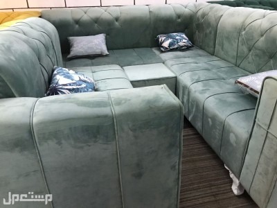 كنب جديد ركنات حرف ال واطقم كنب 5قطع ومجلس كامل زاويتين 4 ف4  ✨