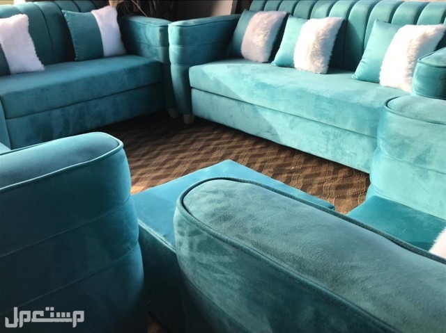 كنب جديد ركنات حرف ال واطقم كنب 5قطع ومجلس كامل زاويتين 4 ف4  ✨