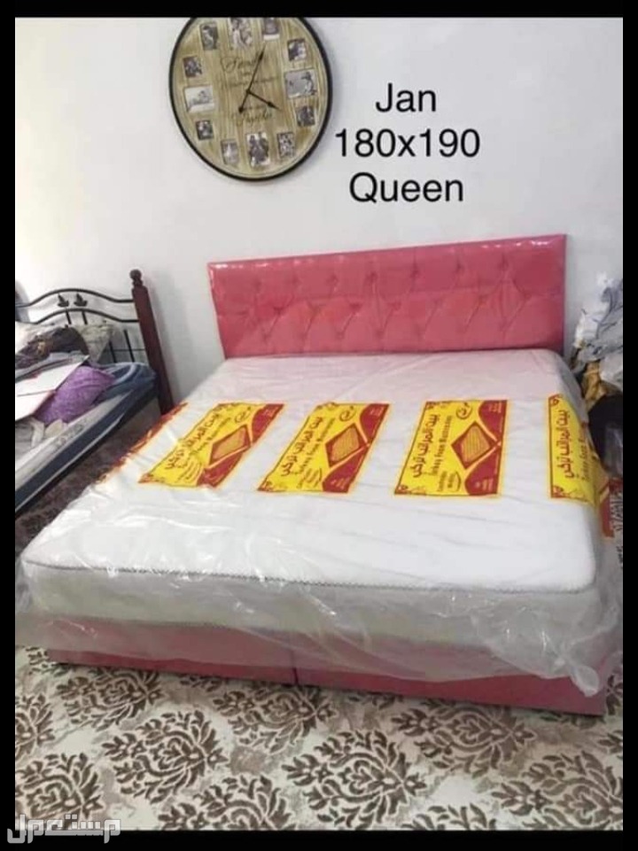سرير مع المرتبه بسعر خاص تصفية محل   وخصم على اكثر من واحد ✨