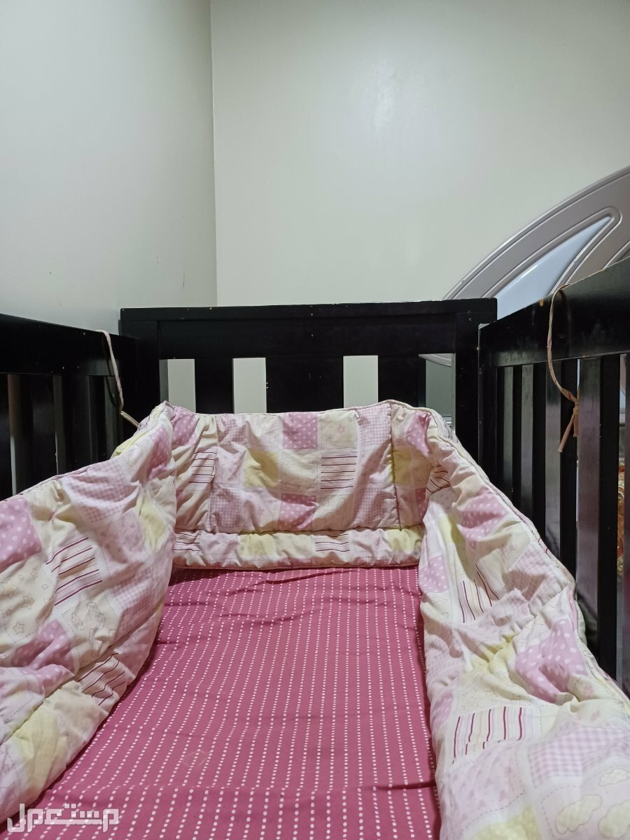 سرير طفل من مولود الى 7 سنة..مع مرتبة صغيرة