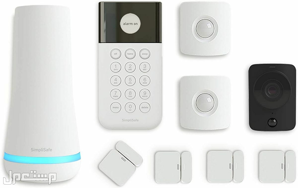 أفضل أنظمة أمن المنازل الذكية في عام 2022 3. SimpliSafe 9 Piece