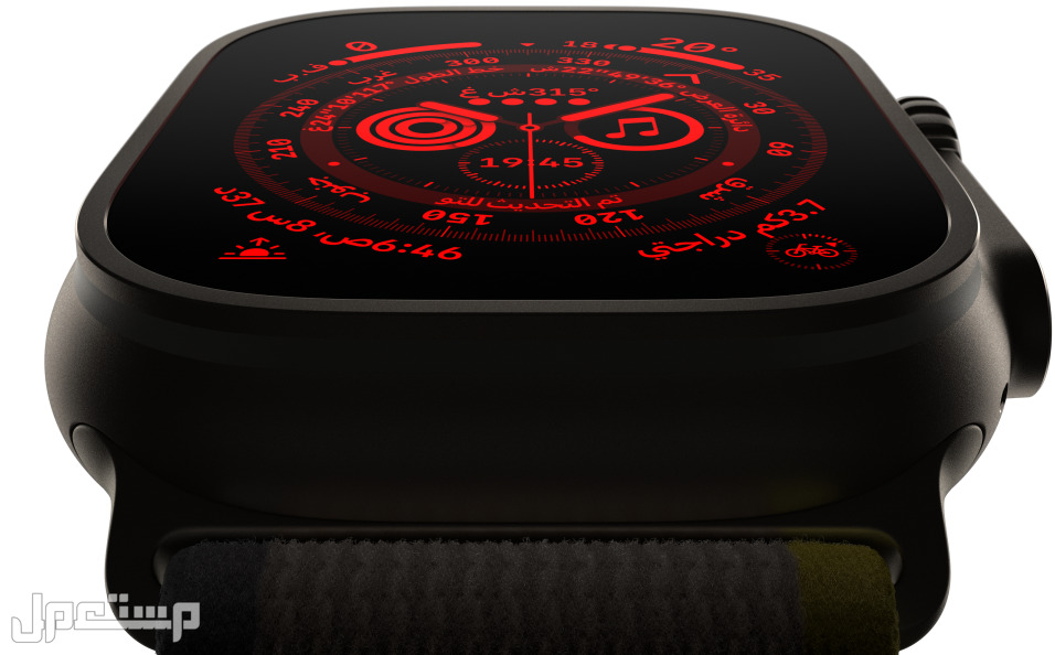 ساعة ابل الجديدة كم سعرها Apple watch ultra نمط الليل في Apple watch ultra