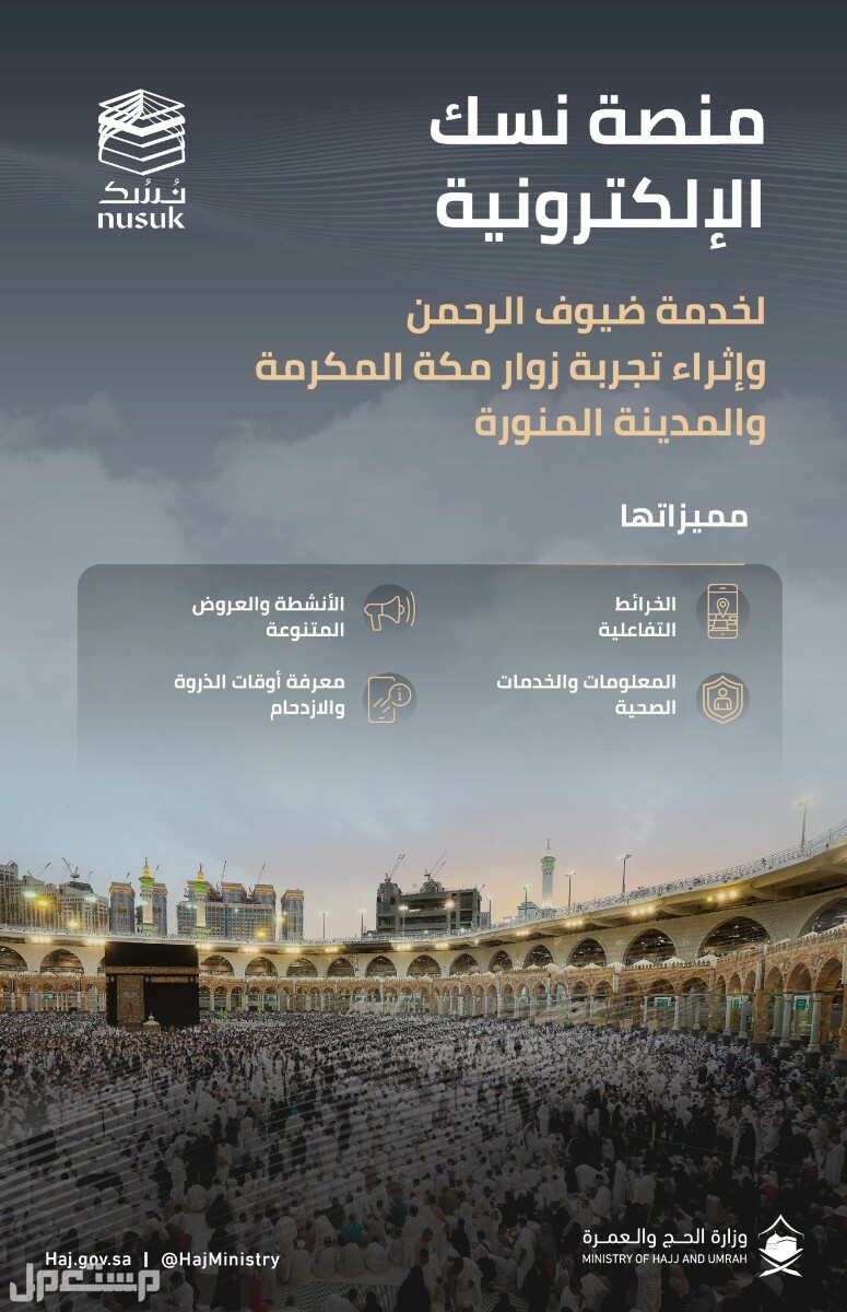 ما هي منصة نسك الجديدة التي أطلقتها وزارة الحج والعمرة في السعودية منصة نسك