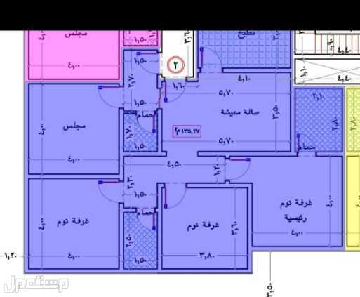 شقة للبيع في الواحة - جدة بسعر 530 ألف ريال سعودي