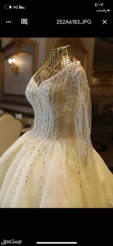 ‏فستان زفاف استعمال خفيف