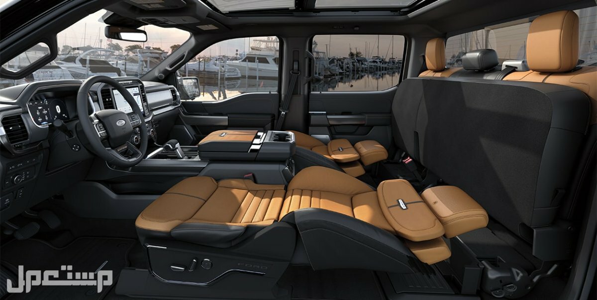 فورد اف F 150 2023 (المواصفات بالكامل) مقاعد فورد اف 150