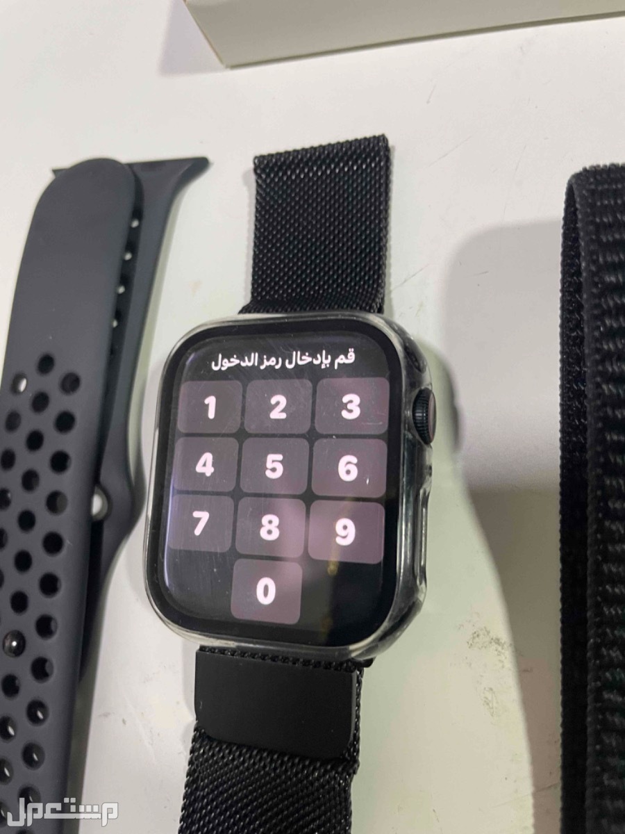 ايفون iPhone 12 Pro ابل واتش Apple Watch 7 45 GPS Sim اتصال ماركة أبل في جدة بسعر 4500 ريال سعودي قابل للتفاوض