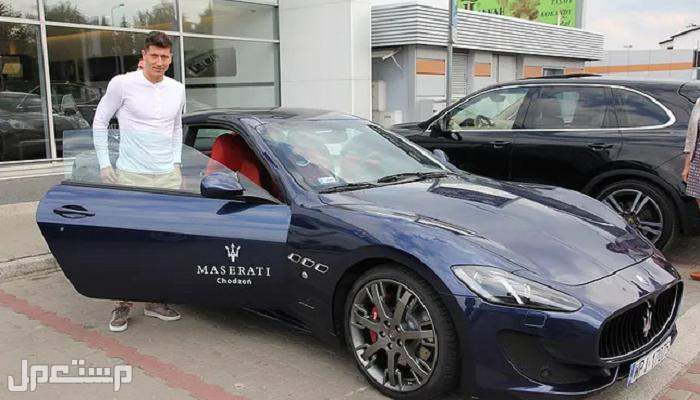 سيارات ليفاندوفسكي لاعب منتخب بولندا في كاس العالم 2022 في الأردن