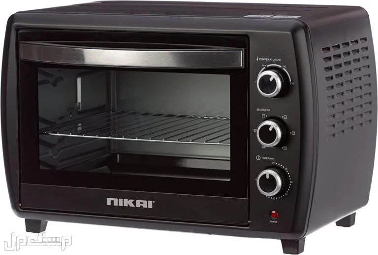 افضل أفران كهربائية 2023 Nikai Electric Oven With Double Glass Panel