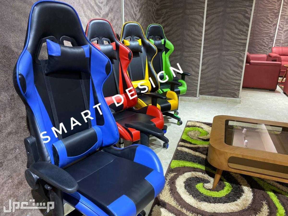 gaming chair - كرسي جيمينج مستورد متوفر بجميع الالوان من smart design للأثاث  ماركة smart design في قسم الدقي بسعر 4200 جنيه مصري