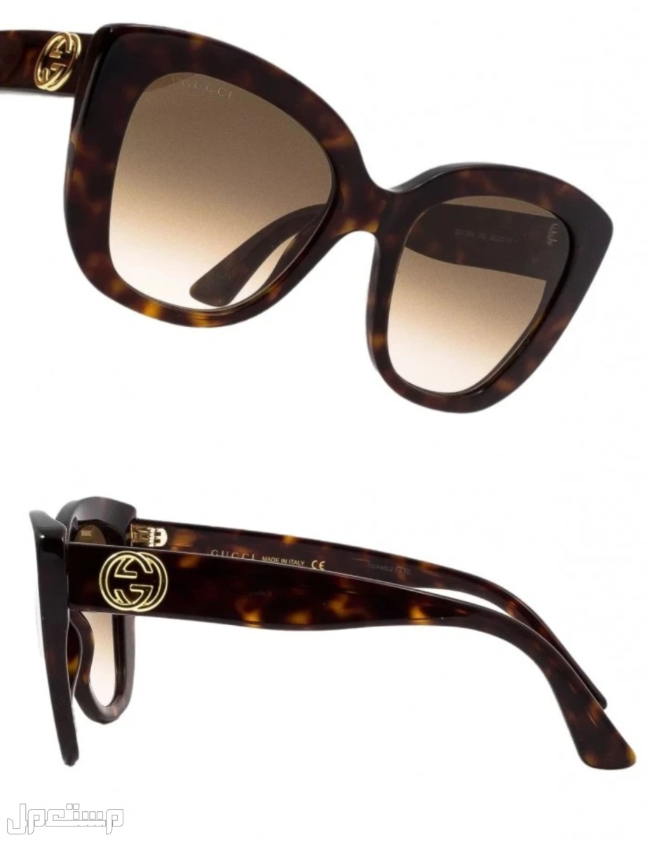 تعرف على أفضل نظارات قوتشي للرجال وأسعارها نظارة Dark Havana 002 Gucci