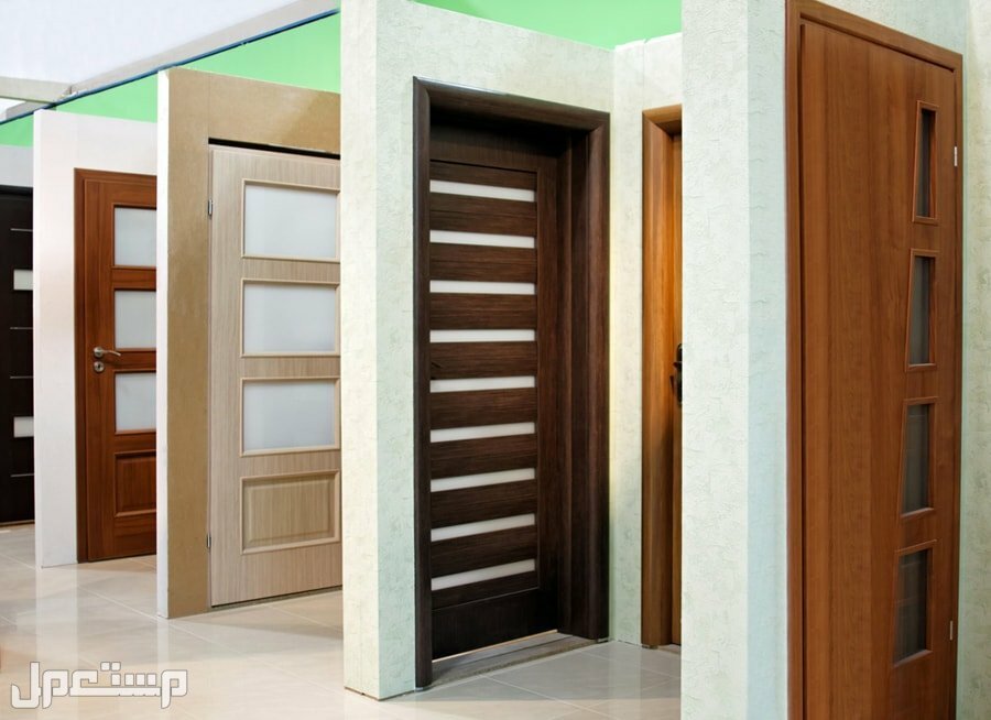 الوان دهانات الأبواب الخشبية للشقق والفلل في عمان الأبواب الخشبية