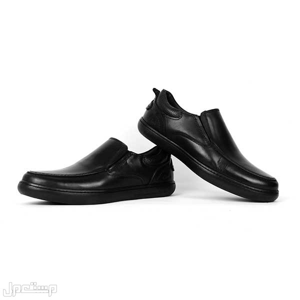 أحذية رجالي جلد طبيعي للبيع في اليَمَن حذاء جلد أسود