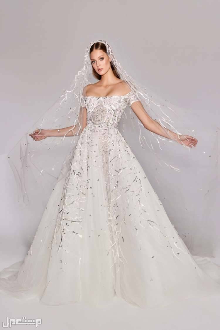 موضة فساتين زفاف 2023 في الجزائر فستان زفاف منفوش