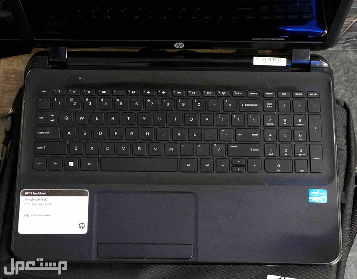 HP Laptop . .  ——————— -Intel core i3 -Third generation (3th gen) -Processor 13 -Ram 4 gb -Hard 500 gb -Black colour  - one time use (الكارت داخلي فقط)