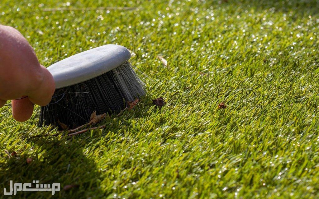 مميزات وعيوب العشب الصناعي في المنزل وكيفية المحافظة عليه تنظيف العشب الصناعي في المنزل