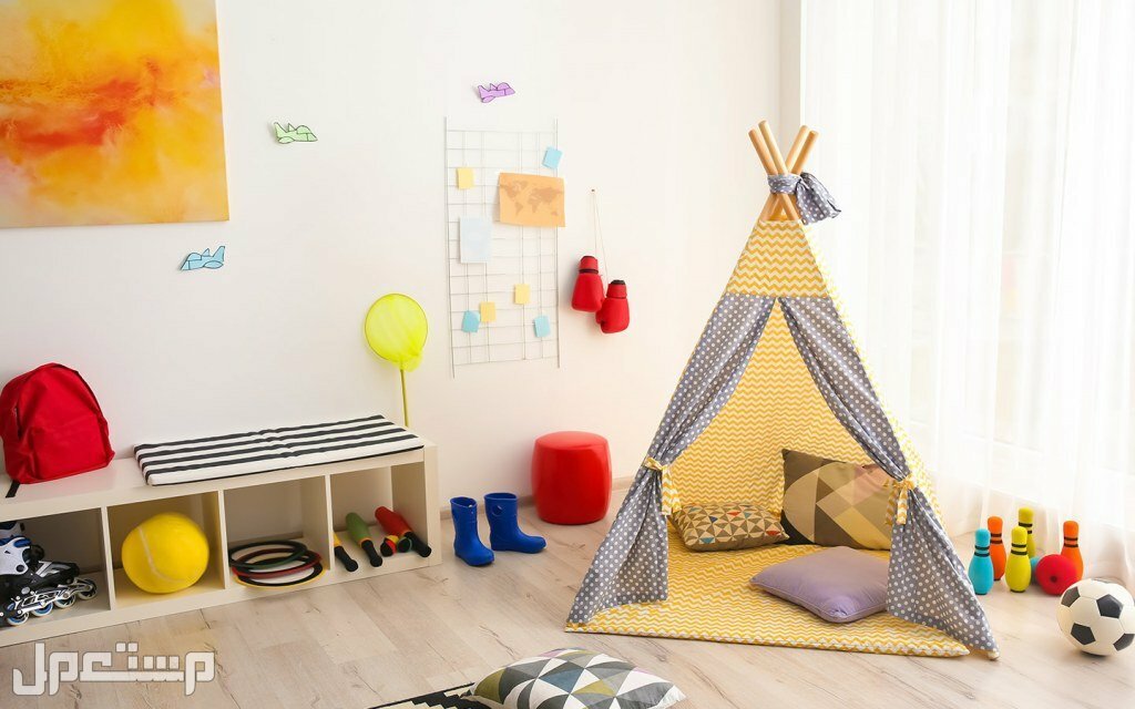 أفكار جديدة لتصميم غرفة العاب اطفال مميزة