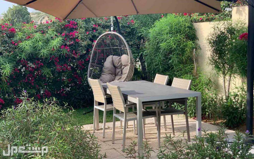 طريقة اختيار أثاث الحديقة المنزلية أثاث خارجي في السودان أرجوحة حديقة منزل