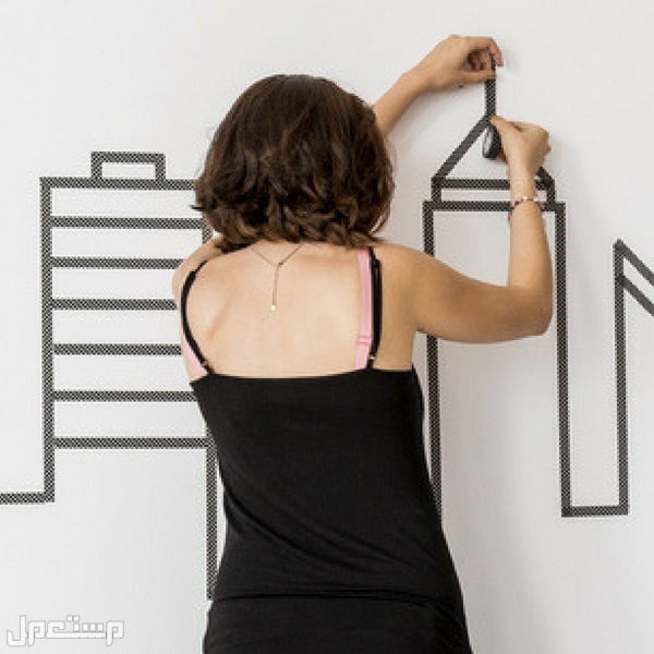 أفضل 7 افكار لتزيين حائط المنزل 2023 استخدام الواشي تيبز
