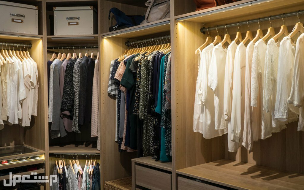 بالصور أفكار تصميم غرفة ملابس صغيرة رائعة وخلابة 2023 في الإمارات العربية المتحدة الاهتمام بالتهوية والإضاءة