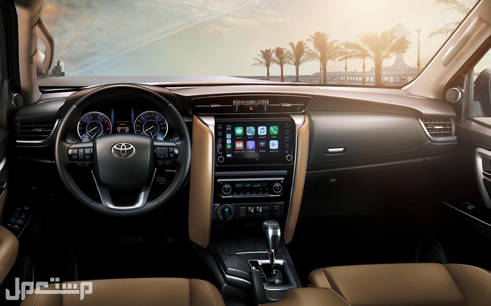 ​ سيارة تويوتا فورتشنر TOYOTA FORTUNER 2023 تعرف على المواصفات والموديلات والأسعار سيارة تويوتا فورتشنر  TOYOTA FORTUNER 2023 من الداخل
