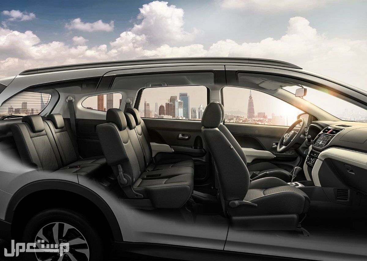 سيارة تويوتا راش Toyota Rush 2023 تعرف على المواصفات والصور والموديلات والأسعار التصميم الداخلي سيارة تويوتا راش Toyota Rush 2023