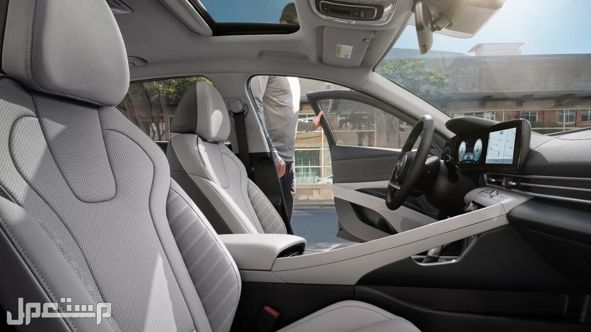 سيارة هيونداي إلنترا 2023 مواصفات و أسعار و فئات سيارة هيونداي النترا 2023 من الداخل