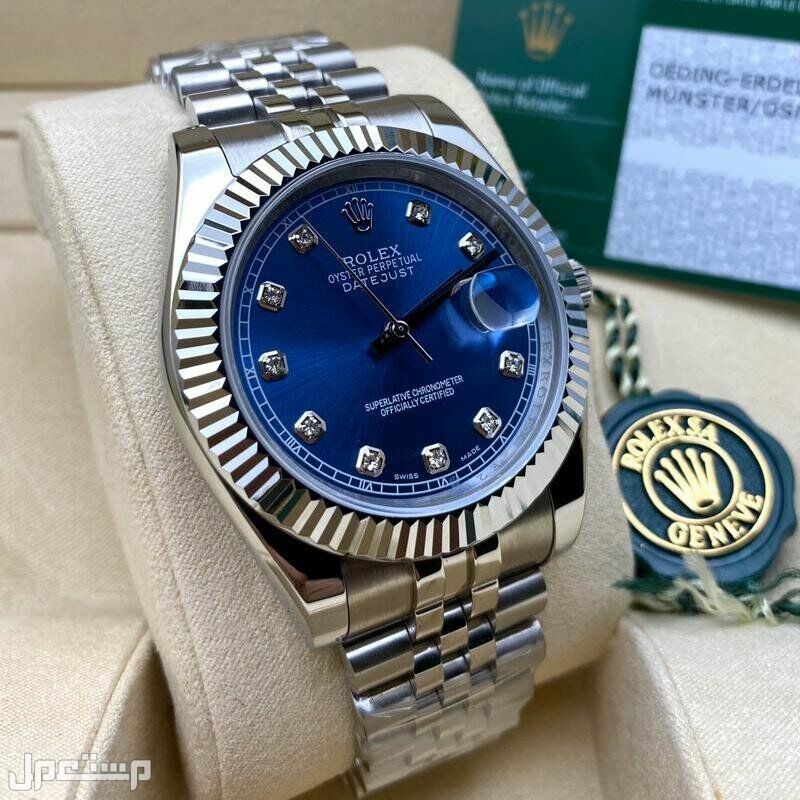أسعار ساعات رولكس rolex أصلية 2025 ساعة رولكس قلب أزرق